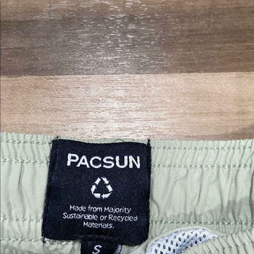 PacSun Mint Green Swim Trunks Small